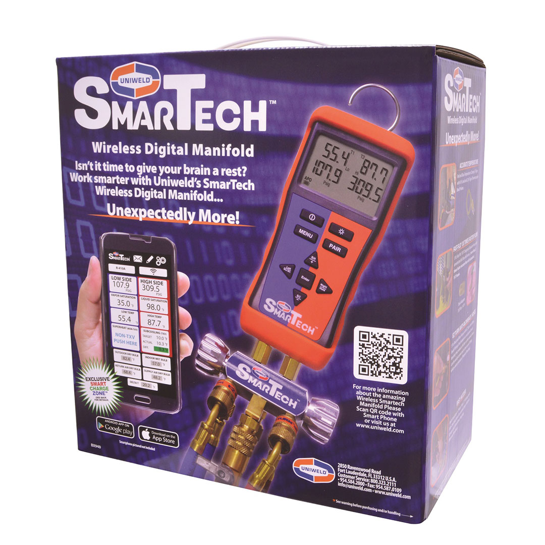 USMAN5 SmarTech® Wireless Digital Manifold box USMAN5 SmarTech® Wireless Digital Manifold box